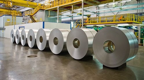 Duplex steel coils