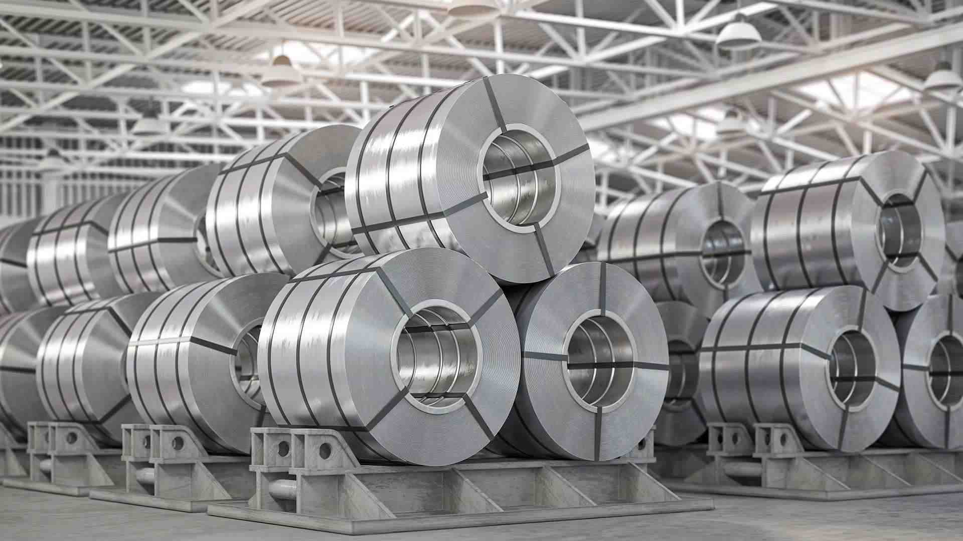 A Bunch of Stainless Steel Coils