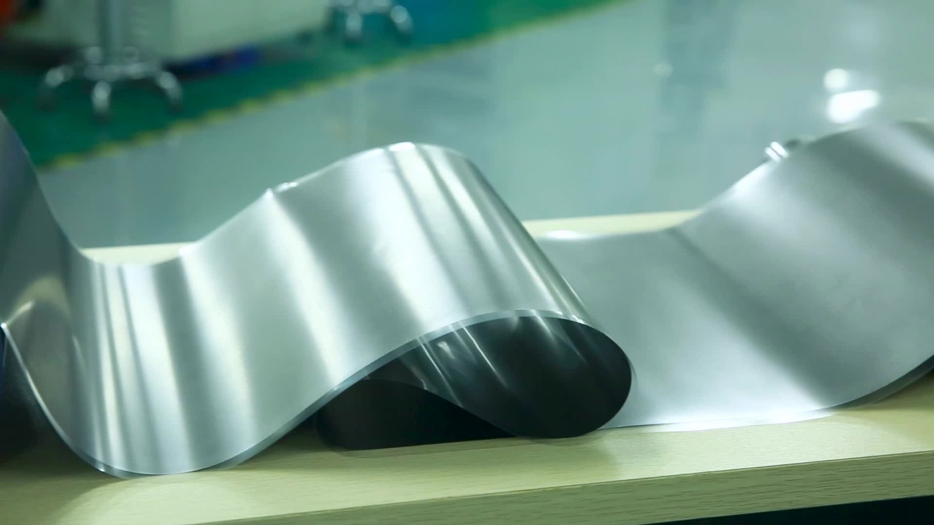 A Bunch of Stainless Steel Foils 