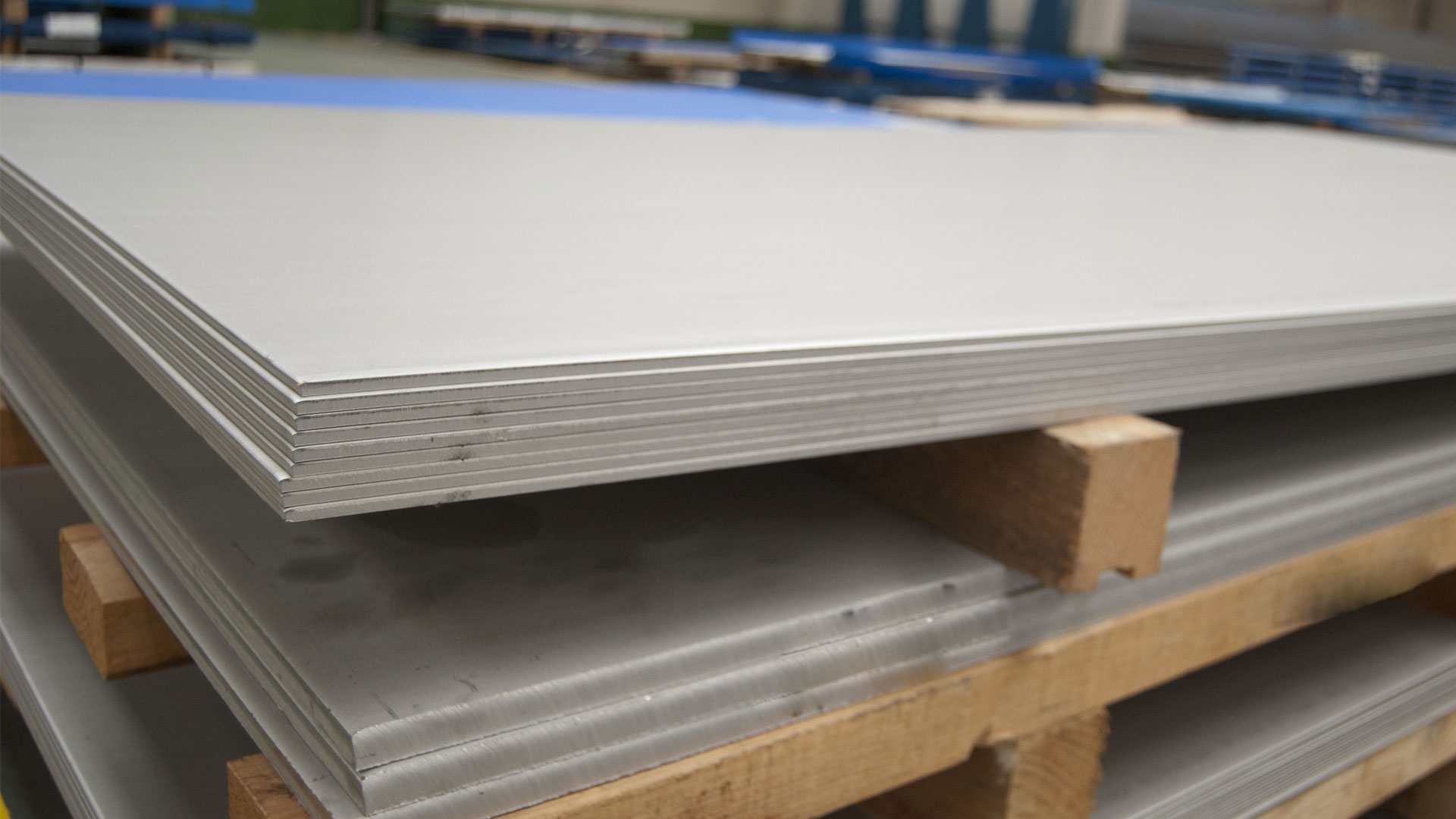 A Bunch of Stainless Steel Sheets