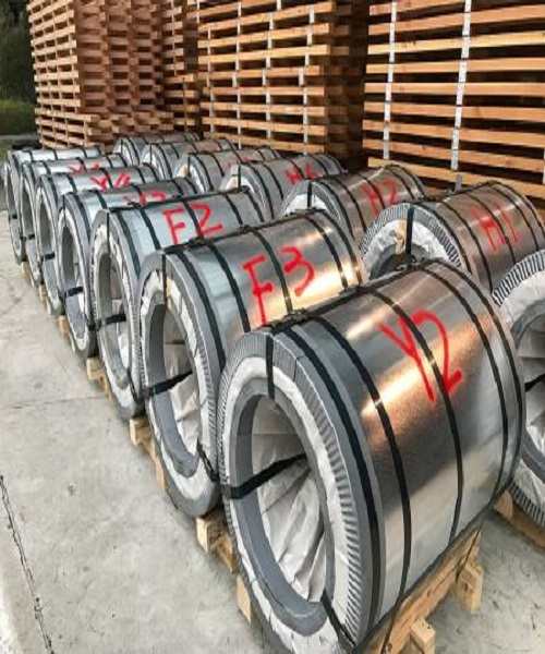 Nickel alloy strip coil